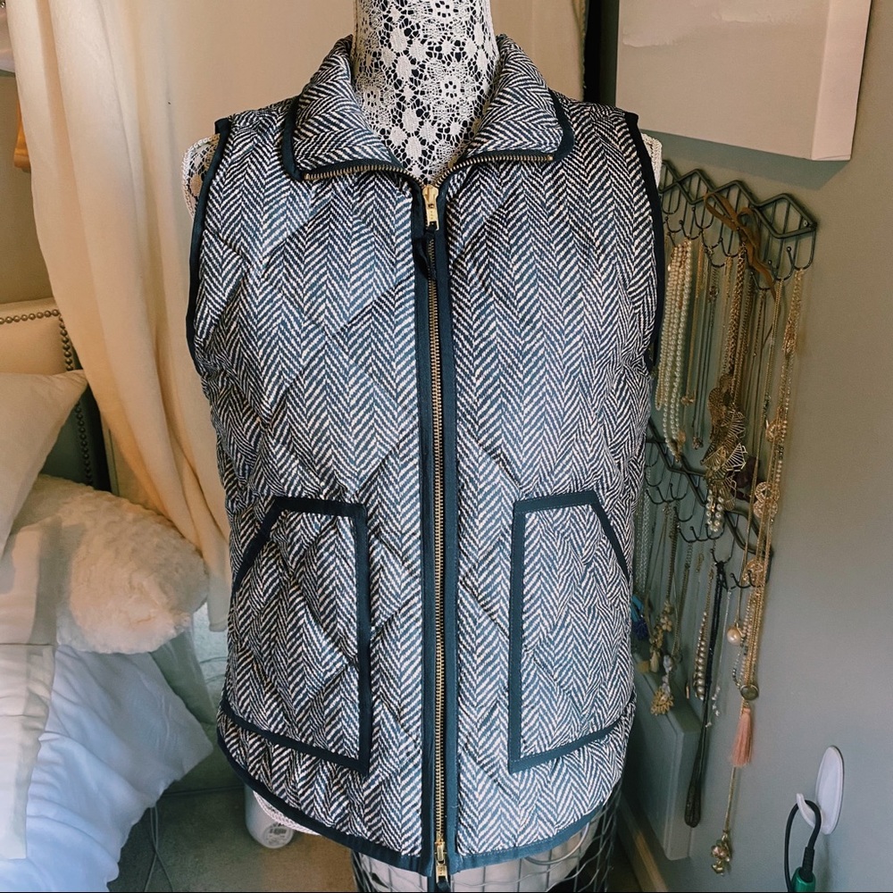 J Crew Quilted Vest